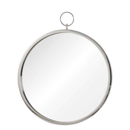 Ren Wil Porto Mirror 23-1/2" W x 30" H Circular Framed Bathroom Mirror Chrome