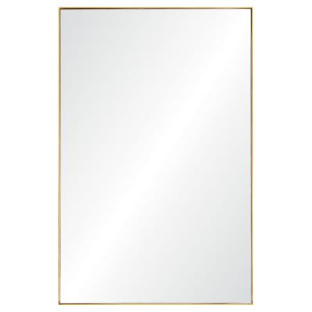 Ren Wil Florence 21" W x 32" H Modern Rectangular Framed Bathroom Wall Mirror Gold Leaf