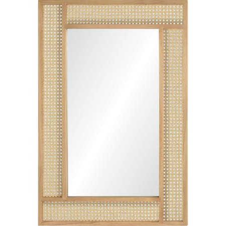 Ren Wil Wren 24" W x 36" H Rectangular WoodBathroom Mirror Natural