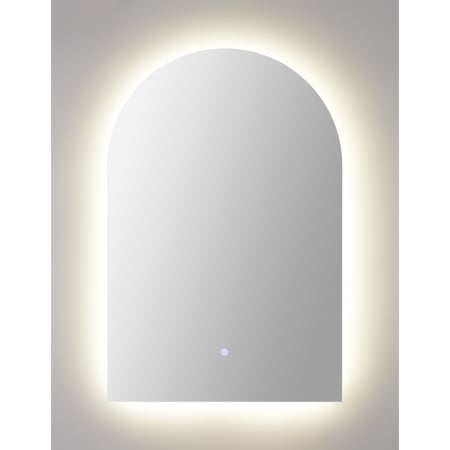 Ren Wil Blanca 24" W x 36" H Arched Bathroom Mirror Glass