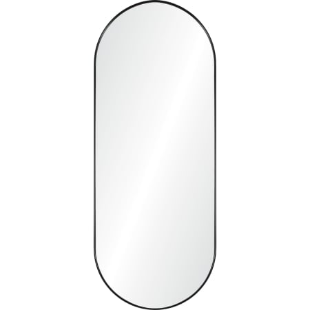 Ren Wil Ammar 24" W x 60" H Oval Full Length Mirror Matte Black