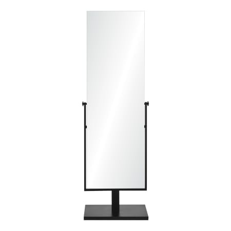 Ren Wil Samira 20" W x 61" H Rectangular Semi Frameless Bathroom Mirror Matte Black