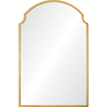 Ren Wil Christine 24" W x 36" H Arched Bathroom Mirror Gold