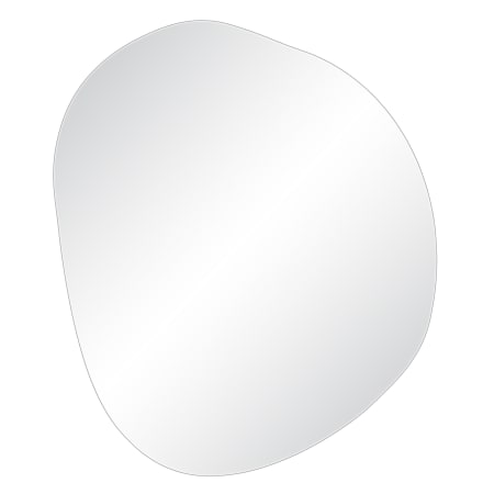 Ren Wil Lunaria 45" W x 45-1/4" H Specialty Frameless Bathroom Mirror Clear