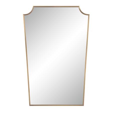 Ren Wil Brigid 24" W x 36" H Rectangular Steel Framed Bathroom Mirror Burnished Brass