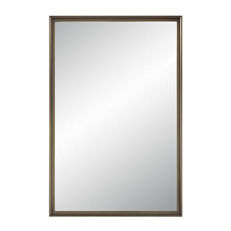 Ren Wil Sandcastle 24" W x 36" H Rectangular Framed Bathroom Mirror Antique Brushed Brass