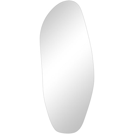 Ren Wil Erice 25-1/2"W x 65"H Specialty Flat Frameless Accent Mirror N/A