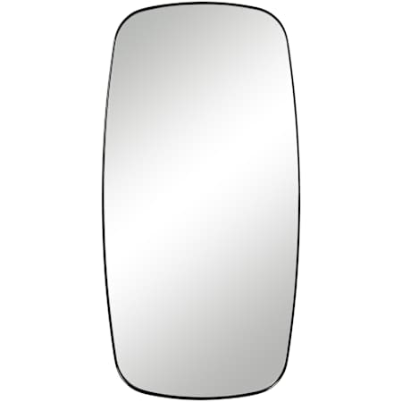 Ren Wil Nicoya 20"W x 40"H Specialty Flat Stainless Steel Framed Accent Mirror Dark Bronze