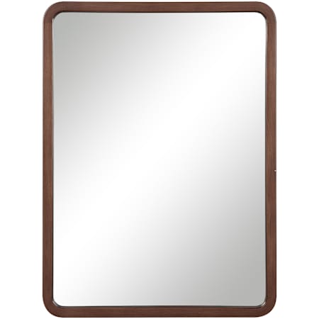 Ren Wil Tacna 22"W x 30"H Arched Flat Wood Framed Accent Mirror Walnut