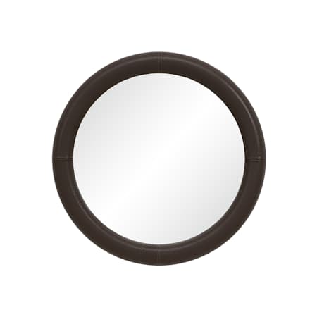 Ren Wil Porto 45" Wide x 45" High Accent Mirror Dark Brown