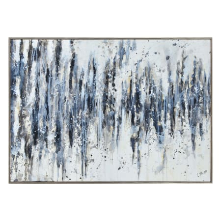 Ren Wil Kombu 32" x 45" Abstract Painting On Canvas with Polystyrene Frame Textured