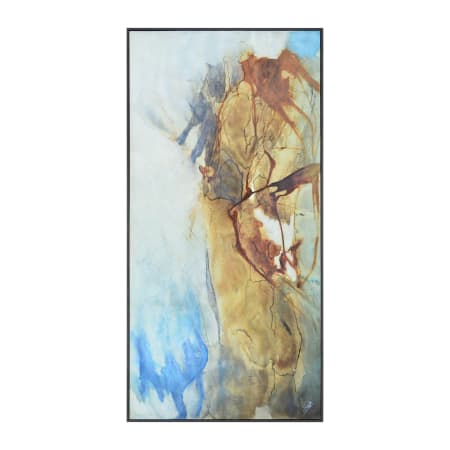 Ren Wil Crestone 30" x 60" Framed Abstract Painting Beige