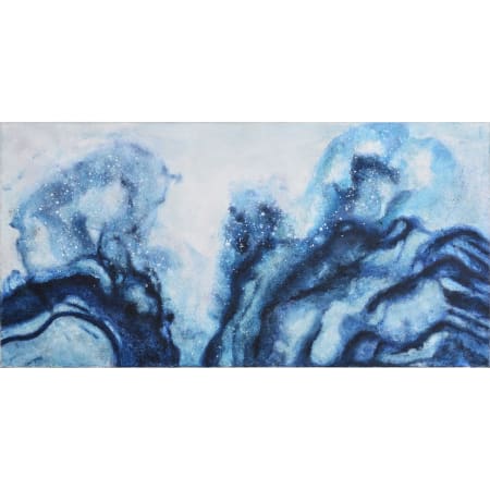 Ren Wil Acubens 60" x 30" Frameless Abstract Painting Blue