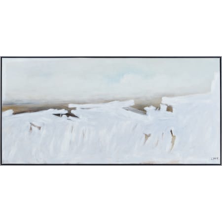 Ren Wil Blanche 60" x 30" Framed Abstract Painting Off White
