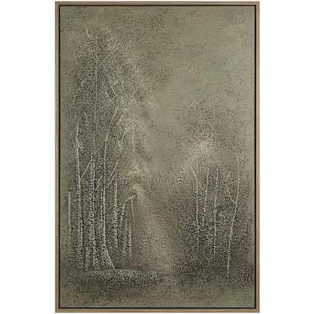 Ren Wil Lipton 60" x 40" Framed Landscapes Painting Green