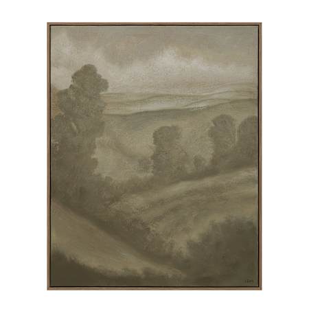 Ren Wil Bruma 40" Wide Canvas Wall Art Brown / Taupe