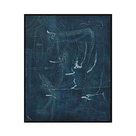Ren Wil Gemma 40" Wide Canvas Wall Art Navy Blue