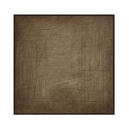 Ren Wil Alaric 50" Wide Canvas Wall Art Brown