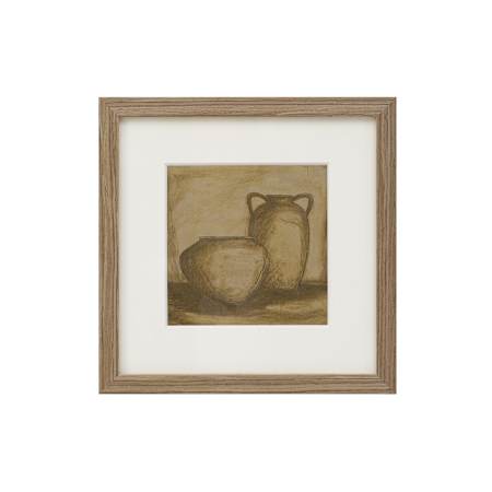 Ren Wil Lena 12" Wide Wall Decor Brown