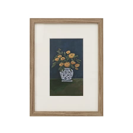 Ren Wil Henriette 12" Wide Wall Decor Navy Blue