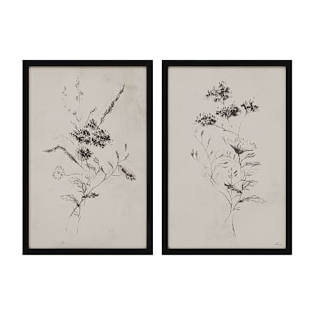 Ren Wil Adeline 20" Wide Wall Decor Black / Cream