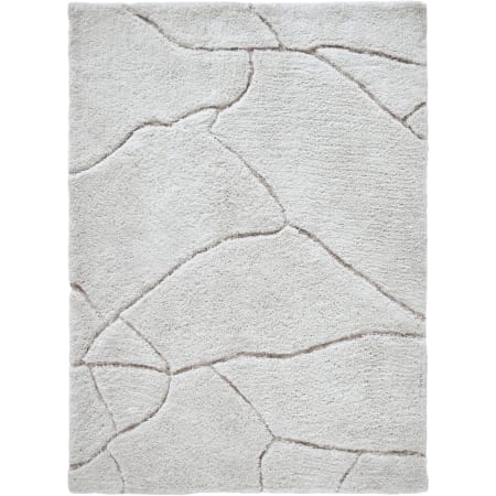 Ren Wil Allen 5' x 7' Shag Polyester Transitional Indoor Rectangular Area Rug Ivory / Taupe