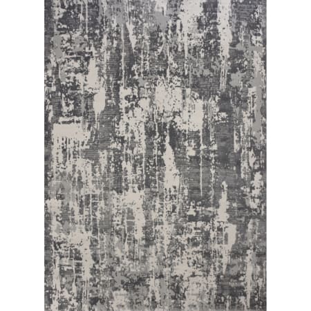 Ren Wil Ariella 2-1/2' x 10' Polyester Abstract Indoor Rectangular Area Rug Gray / Charcoal