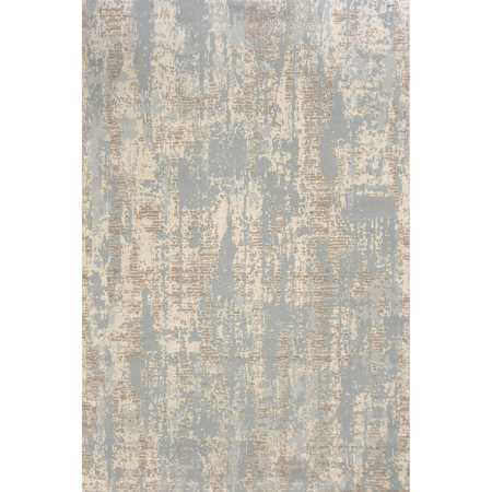Ren Wil 2-1/2' x 10' Polyester Abstract Indoor Rectangular Area Rug Cream / Gray