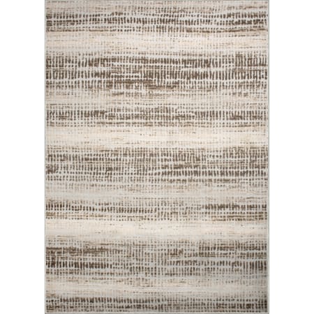 Ren Wil 2-1/2' x 10' Polyester Abstract Indoor Rectangular Area Rug Brown / Cream