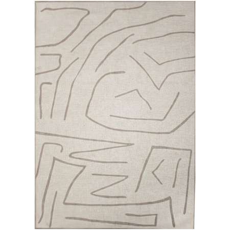 Ren Wil Chloe 5' x 7-1/4' Moroccan & Tribal Indoor Rectangular Area Rug Cream / Beige