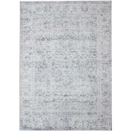 Ren Wil Chloe 5' x 7-1/4' Traditional Indoor Rectangular Area Rug Blue / Gray