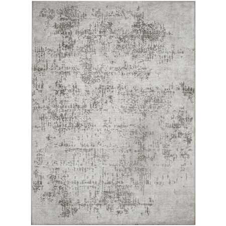 Ren Wil Chloe 5' x 7-1/4' Abstract Indoor Rectangular Area Rug Gray