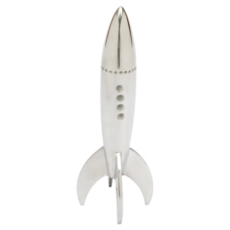 Ren Wil Adventure 11" Tall X 4" -  "Rush" Space Ship Shuttle Desk Table Top Sculpture Silver