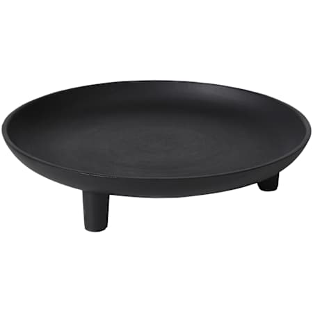 Ren Wil Elisa Aluminum Tabletop Platter Matte Black