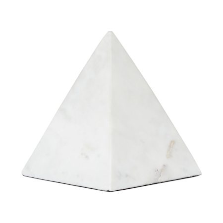 Ren Wil Symmetra 6" Tall Banswara Marble Statue White