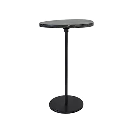 Ren Wil Adeline 10" Wide Iron Table Black