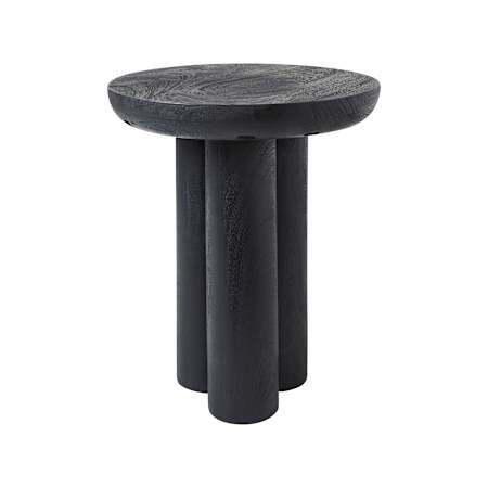 Ren Wil Quintin 16" Wide Wood Table Black