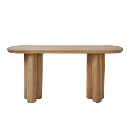 Ren Wil Ramona 14" Wide Wood Table Light Brown