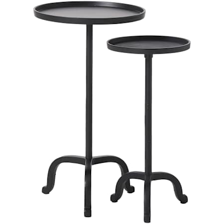 Ren Wil Myra Aluminum Accent Table Set Myra