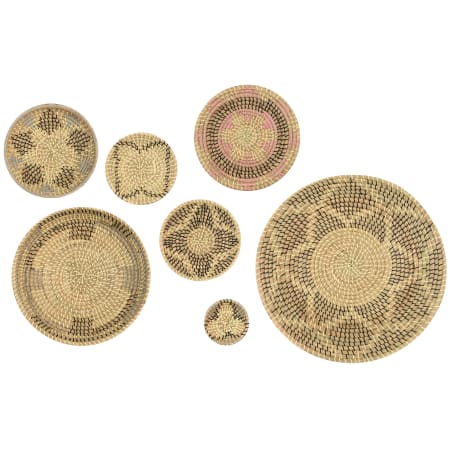 Ren Wil Elmina Seagrass Decorative Bowls - Set of 7 Beige
