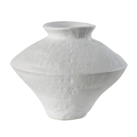 Ren Wil Mills 8" Wide Indoor Porcelain Ceramic Vase Matte Off-White