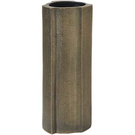 Ren Wil Interlude 5-1/2" Wide Aluminum Vase Antique Brass