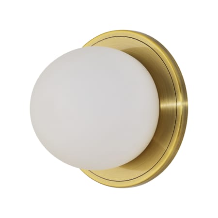 Ren Wil Hugo 7" Tall LED Wall Sconce Antique Brushed Brass