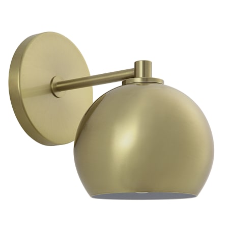 Ren Wil Mattia 8" Tall LED Wall Sconce Burnished Brass