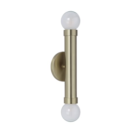 Ren Wil Dasia 2 Light 12" Tall LED Wall Sconce Burnished Brass