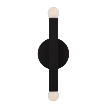 Ren Wil Essie 2 Light 11" Tall LED Wall Sconce Matte Black