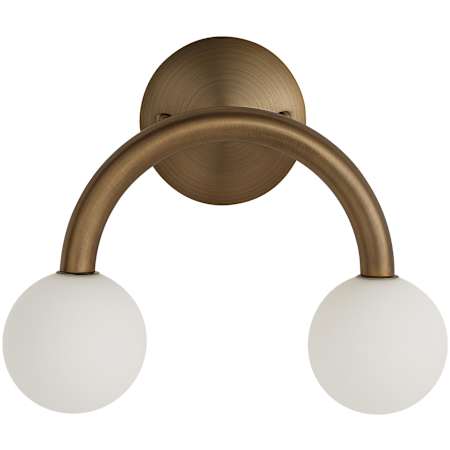 Ren Wil Santi 2 Light 11" Tall Wall Sconce Dark Brushed Brass
