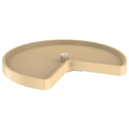 Rev-A-Shelf Value Line Single 1 Shelf 24" Kidney Shaped Lazy Susan for Corner Base Cabinets Almond