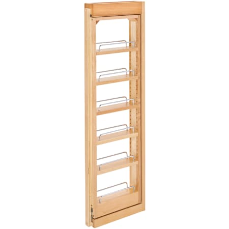 Rev-A-Shelf Wood Classics 3"W 39"H Wall Cabinet Filler Pull Out Organizer for Upper Cabinets for New / Remodel Kitchen Applications Maple