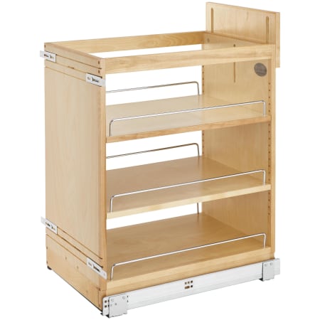 Rev-A-Shelf Wood Classics Soft Close 14-3/4"W Pull Out Base Cabinet Slide Out Organizer with BLUMOTION Slides Maple